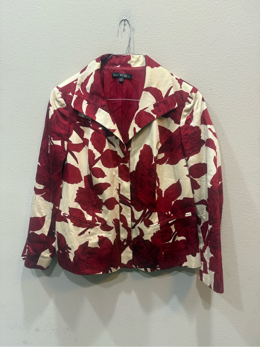 Lafayette 148 Women’s floral blazer size 14